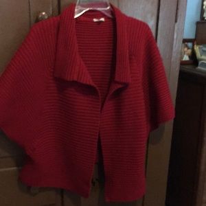 Tablets Open front sweater